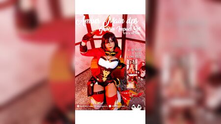 A Amber faz cosplay de Genshin Impact