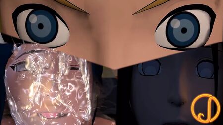 Hinata e Naruto – Jutsu de Clones Múltiplos