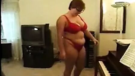 Avó BBW Anal