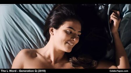 Arienne Mandi, Ashley Gallegos e Katherine Moennig em cenas de sexo