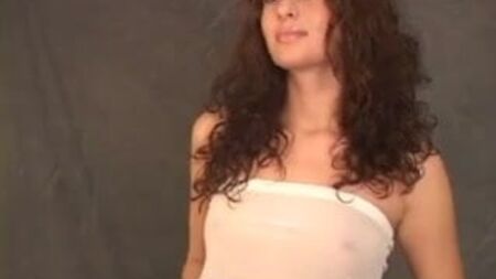 Melissa Jean antes de posar para a Playboy