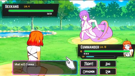 Jogo de paródia hentai do Oppaimon, Ep. 5: A melhor enfermeira a foder com um Pokémon