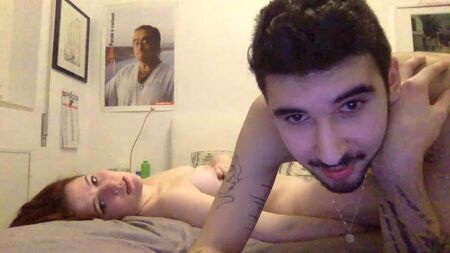 Casal italiano na webcam