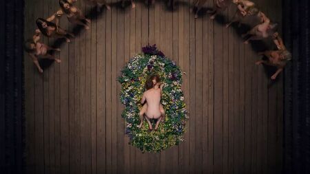 Isabelle Grill nua em Midsommar (2019)