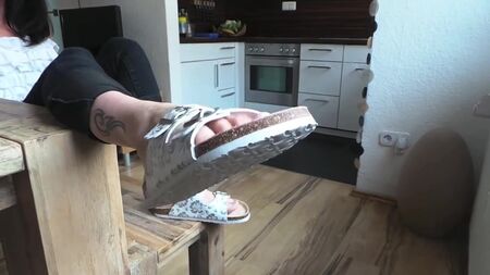 Sandálias Birkenstock na coleção Footfetish