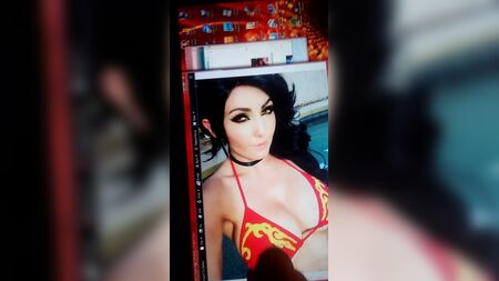 Cosplay Cum Tribute - Jessica Nigri no papel de Cinder Fall (RWBY)