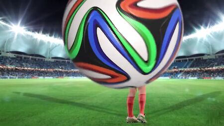 Meninas que jogam futebol