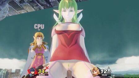 Fire Emblem: Tiki Rides Marth 3D