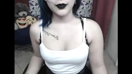 Rapariga gótica - Webcam