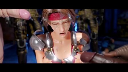 Jessie Rasberry x Tifa Lockhart - sexo em grupo; gangbang; BBC; blacked; interracial hentai; 3D sex porno hentai; [FInal Fantasy]