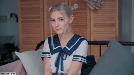 Eva Elfie - Kawaii Schoolgirl Gets Creampie and Facial ## loira russa gira adolescente mamas grandes uniforme sexo porno Porno russo