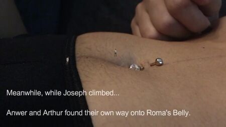 Giganta Roma brinca com a sua presa SFX