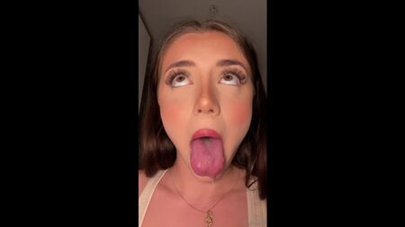Cum na boca dela