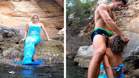 Você é realmente uma sereia!