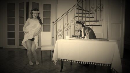 Como você se sente sobre pornografia vintage?