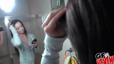 Sexo em casa com morena