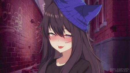 A Neko Tomboy quer o teu... o quê?! Vem divertir-te num beco com uma gatinha marota