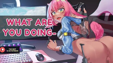 Papila hentai com cabelo rosa e buceta apertada