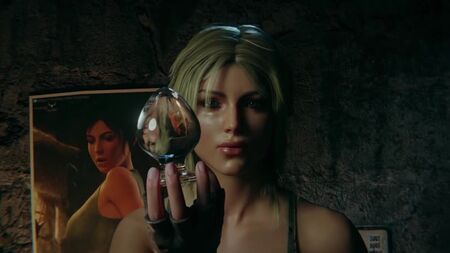 (Áudio) Lara Croft em apuros – versão completa: masturbação a solo [Tomb Raider; Porno; Dildo em forma de pênis de cavalo; Liquidificador; R34; Sexo; порно; секс; соло]