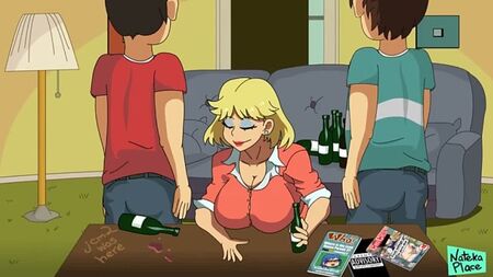 Desenho animado de MILF