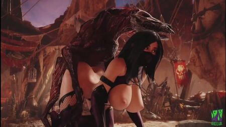 Compilação de monstros e feras em 3D com som_1080p