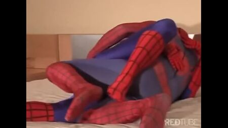 Homem-Aranha XXX Homem-Aranha Gay Sem Preservativo
