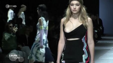 Gigi Hadid nua - ZDF Leute hoje, 29/02/2016, HD 720p, assistir online