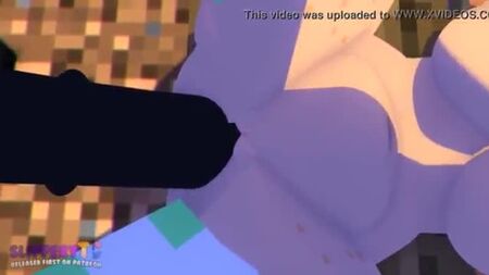 Amber x Cavalo (Criado por SlipperyT) (#minecraft #sexo #pornografia #animação)