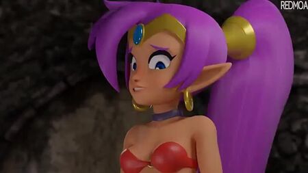 Jogo 3D, pornografia, hentai, sexo, Shantae, modelo, footfuck