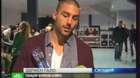 ➤ Adrien Galo nas notícias da NTV