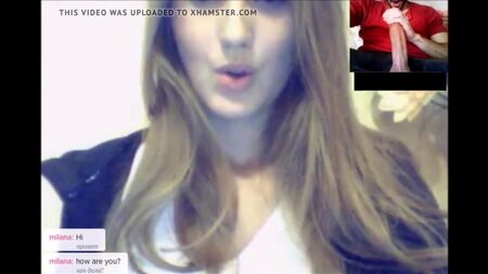 Chat Roulette - reação a um pénis grande 4