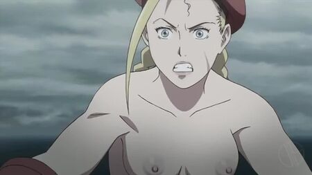 Street Fighter Cammy em combate, filtro de nudez, anime, hentai, pornografia, ecchi, nua, mamas, seios, mamilos, manga, sexo