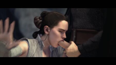 Pornografia 3D - A Primeira Lição de Rey (Sexo ao estilo Star Wars)
