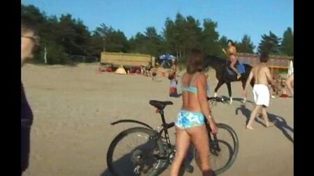 Tops na praia