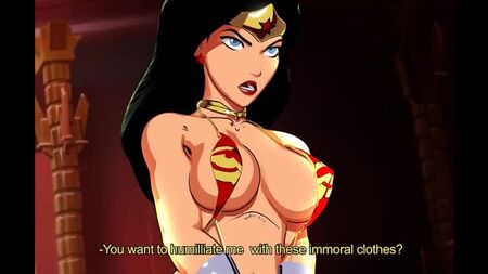 Mulher Maravilha, dança erótica, hentai da DC Comics