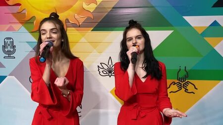 Dueto de Polina Shaimova e Anastasia Vasyukova «Isto é simplesmente uma guerra» GBOU «TSEK»