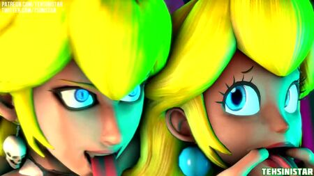Super Mario Bros. - Princesa Peach - pornografia - Tehsinistar