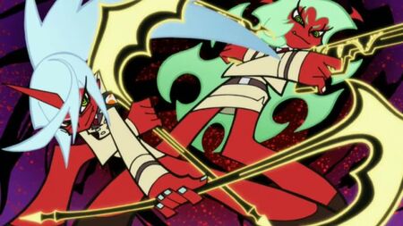Panty e Stocking / As irmãs demónias Scanty e Kneesocks