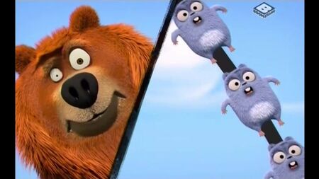 Grizzlies e Lemmings (Grizzlies e Lemmings) - Série 35-37 - Coleção em russo! [mult-karapuz.com]