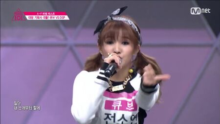 [Produce 101] Estagiários da CUBE ♬Crazy vs Estagiários da DSP ♬Mr. EP.01 22/01/2016