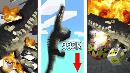 O que poderá destruir o SCP 682, o REPTIL INVIOLÁVEL, no Minecraft! Experiências com o SCP 682 no Minecraft