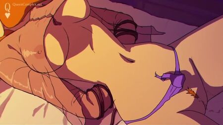 Animação pornográfica curta em 2D da Queencomplex: Daphne, Scooby Doo, Hentai, R34, Rule34, Violento