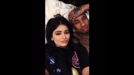 Momentos fofos de Kylie Jenner e Tyga