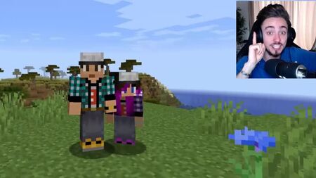 MINECRAFT, MAS NÃO PARAMOS DE TER FRIO