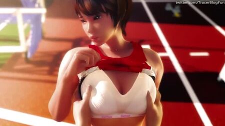 O melhor hentai 3D: Rapariga Desportista, Fetiche, Fato Desportivo, Paizuri, Masturbação Manual, Sexo Oral, Ejaculação