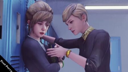 Futanari, futa, pornografia, Kate, Life is Strange, Pixel-Perry, Victoria Chase, animação, Blender, som, webm
