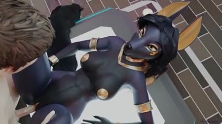 Pornografia furry de Anubis