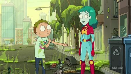 Rick e Morty _ 5.ª T. Ep. 3 - Abertura _ Planetina Salva o Dia _ Adult Swim