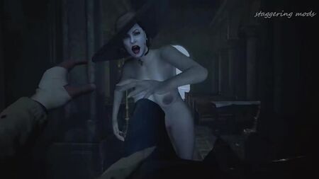 Resident Evil 8: Village — Lady Dimitrescu — Mod de nudez (Demonstração)