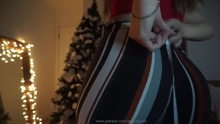 Claudy ASMR - Medida do rabo com leggings - Vídeo extra: meta de 2000 patrocinadores